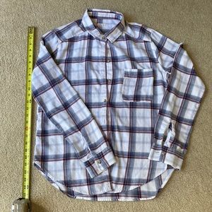 Hollister super soft cotton flannel pocket button down